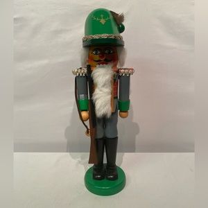 Vintage Steinbach King's Court Hunter Collection Nutcracker 17" Germany w RIFLE